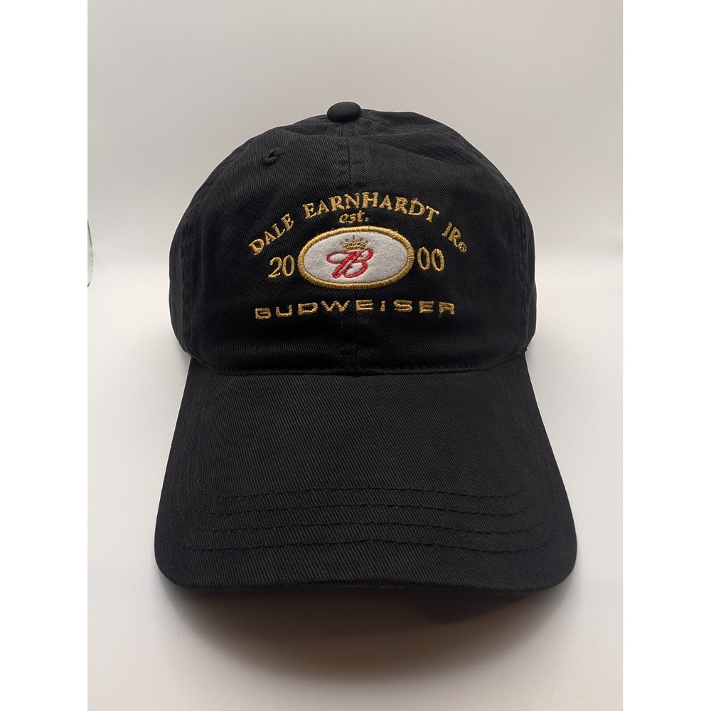 Chase Auth Budweiser Hat Mens OSFM Black Excellent Dale Earnhardt Jr NASCAR